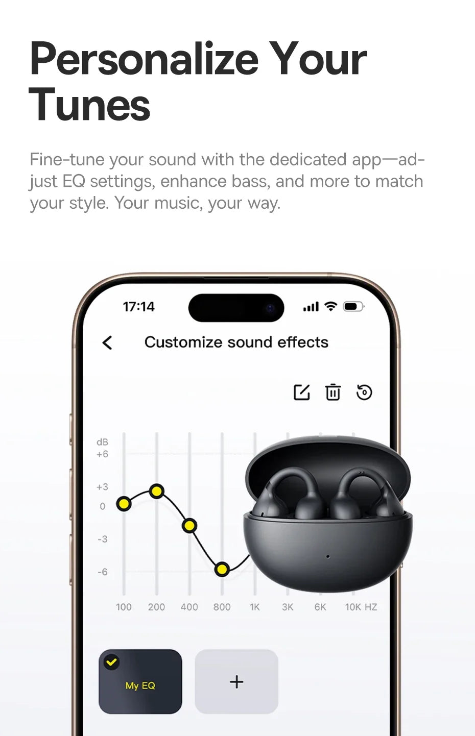 Baseus BC1 Open-Ear Clip Earbuds Bluetooth 6.0 – 4-Mic Noise Cancellation Super Bass IP55 Sports 2026