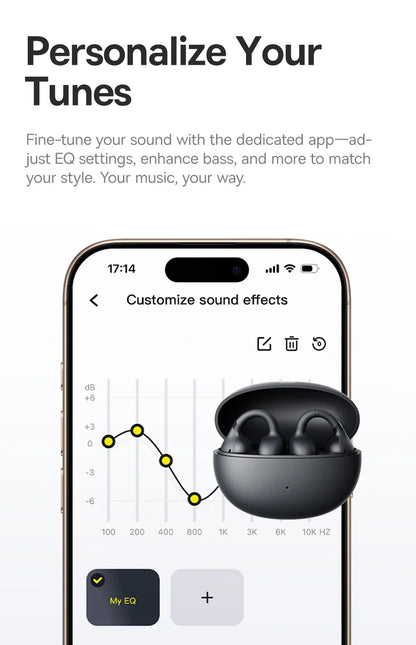 Baseus BC1 Open-Ear Clip Earbuds Bluetooth 6.0 – 4-Mic Noise Cancellation Super Bass IP55 Sports 2026
