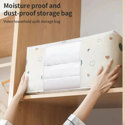 Large Capacity Dustproof Quilt Storage Bag - Home Organizers for Clothes & Bedding