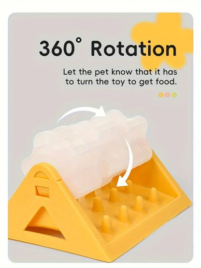 Dog Puzzle Feeder Interactive Dispenser Fall 2026 Gift Idea Leak Proof Durable PP Plastic