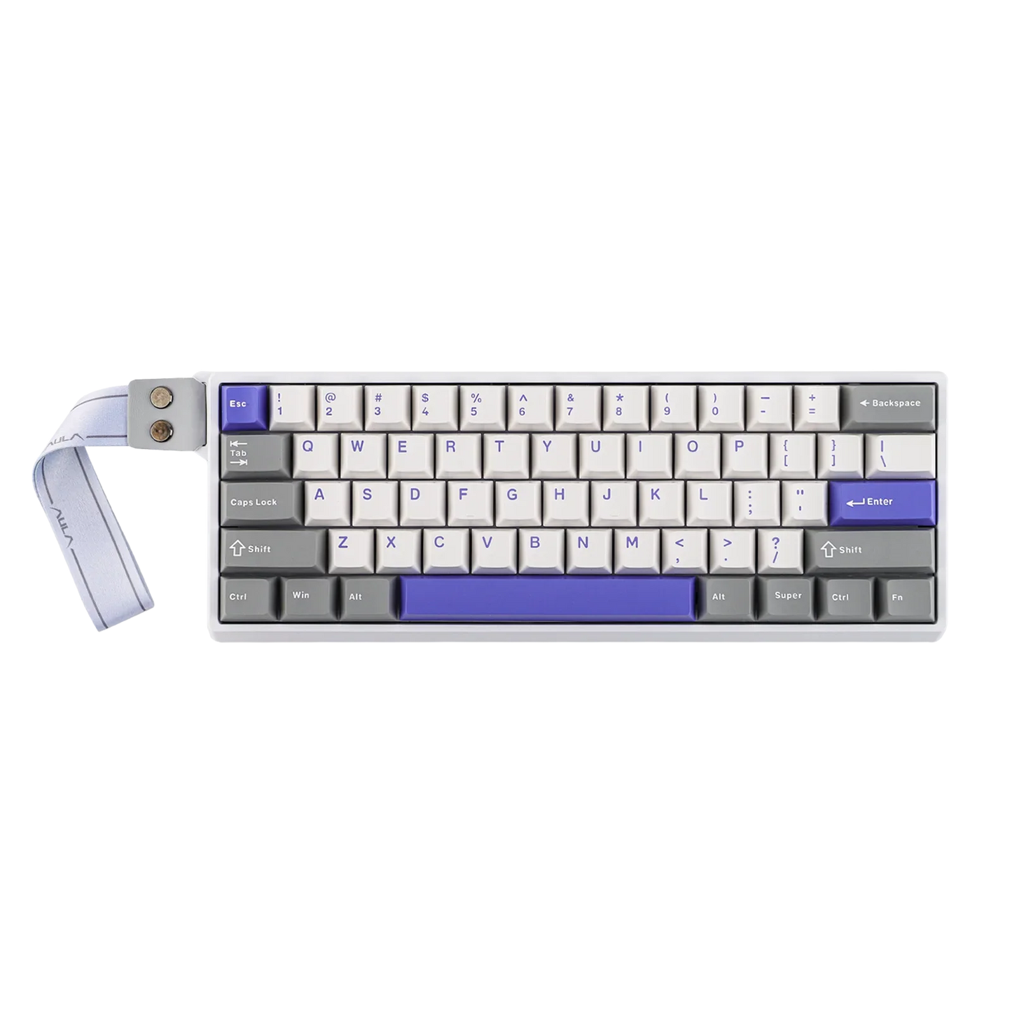 Mechanical 60 Percent Hot Swap Keyboard Aluminum RGB Hall
