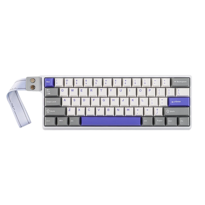 Mechanical 60 Percent Hot Swap Keyboard Aluminum RGB Hall