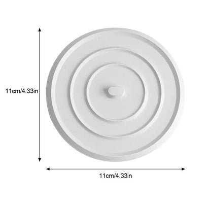 Silicone Bathtub Stopper 11cm Leakage-Proof Drain Cover Round Flat Plug Bathroom Accessory Fall 2026
