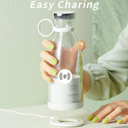 Portable Blender 350ml Wireless USB Juicer Cup Travel Bottle Smoothie Extractor TikTok Viral Summer 2026 Gift