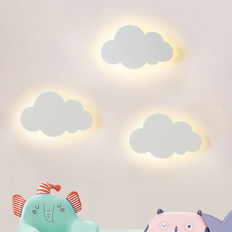 Cloud Wall Lamp Dimmable LED Nursery Light Remote Control Night Light Nursery Bedroom Decor Fall 2025 Cozy