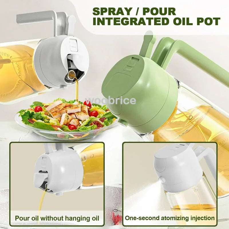Oil Sprayer Bottle Reusable Kitchen Dispenser for Oils Eco Living 2026 Gift