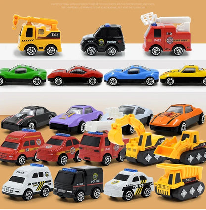 Advent Calendar Car Toys Box Kids 24 Day Christmas Gift