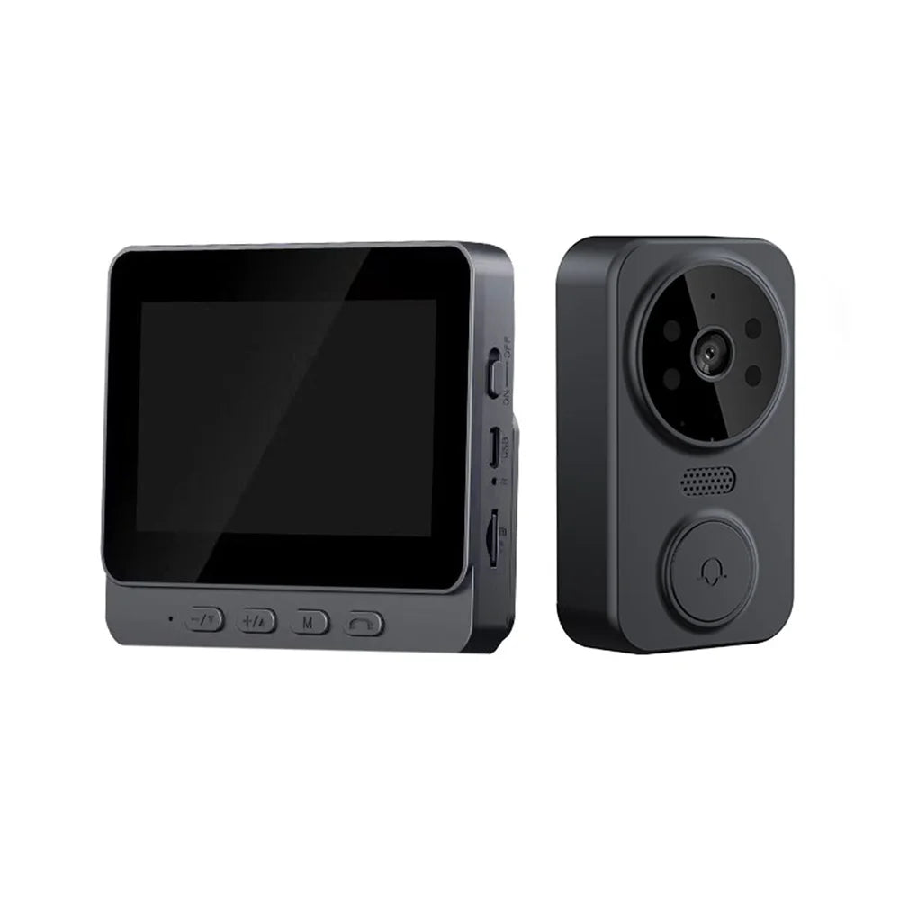 Wireless Video Doorbell Bundle Smart Security Kit With Night Vision 2.4G WiFi Cloud Storage Spring 2026