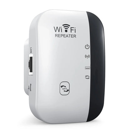 WiFi Range Extender 300Mbps 2.4GHz – Wireless Repeater with WPS for Home Network Boost 2026