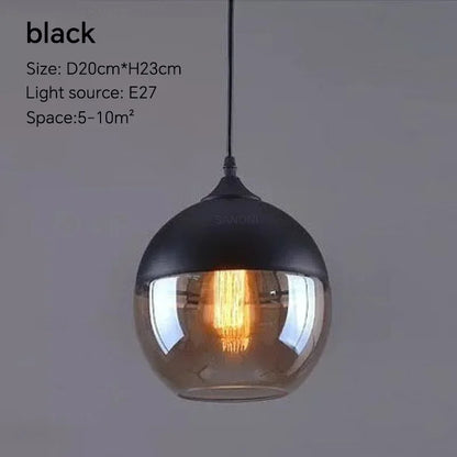 Pendant Light Glass Chandelier E27 For Dining Room Cafe Hotel Living Room Kitchen Island Modern Farmhouse Fall 2026