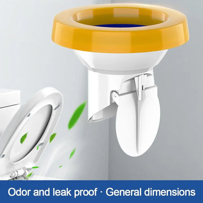 Toilet Flange Ring Universal Anti Leak Seal Floor Mounted Drain Seal for Bathroom Fall 2026 Upgrade