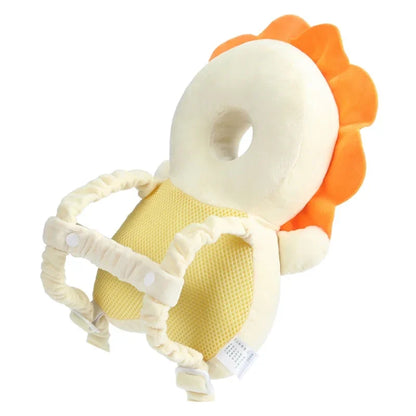 Toddler Backpack Pillow with Adjustable Straps, Soft Crystal Velvet Material, Lightweight Cartoon Design for Safety and Comfort