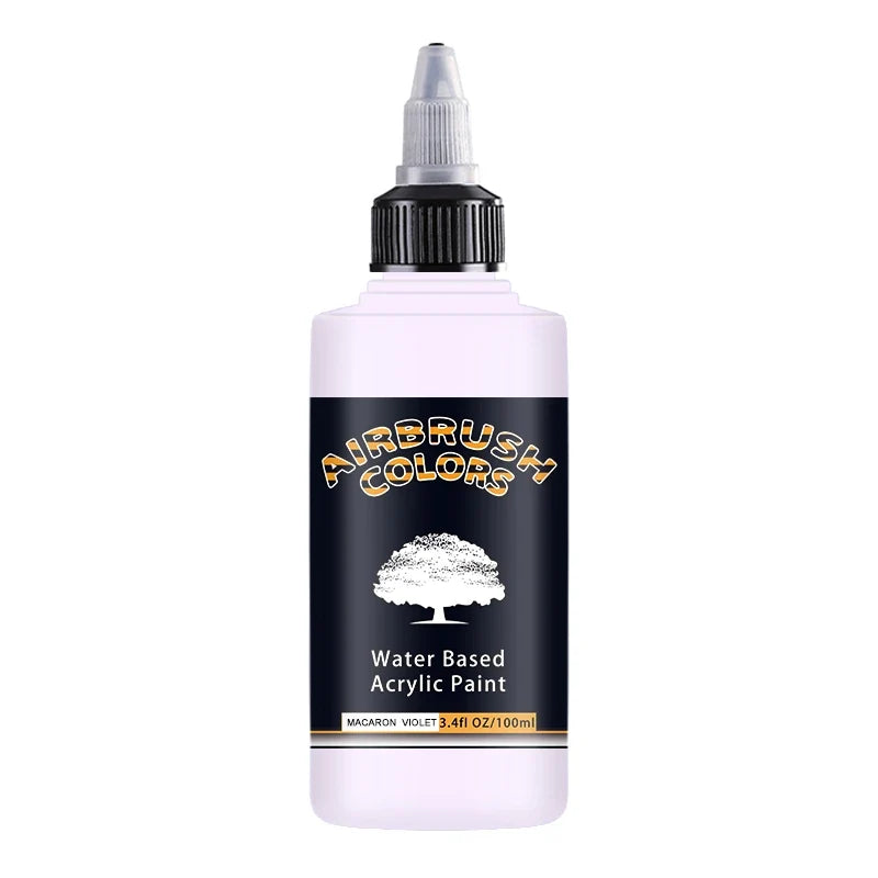 Airbrush Acrylic Paint Matte Inks Water Based Easy to Clean 32 Color Set 100ml Bottles For Model Hobby TikTok Viral Craft Trend 2026