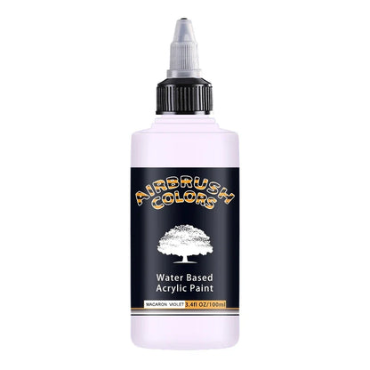 Airbrush Acrylic Paint Matte Inks Water Based Easy to Clean 32 Color Set 100ml Bottles For Model Hobby TikTok Viral Craft Trend 2026