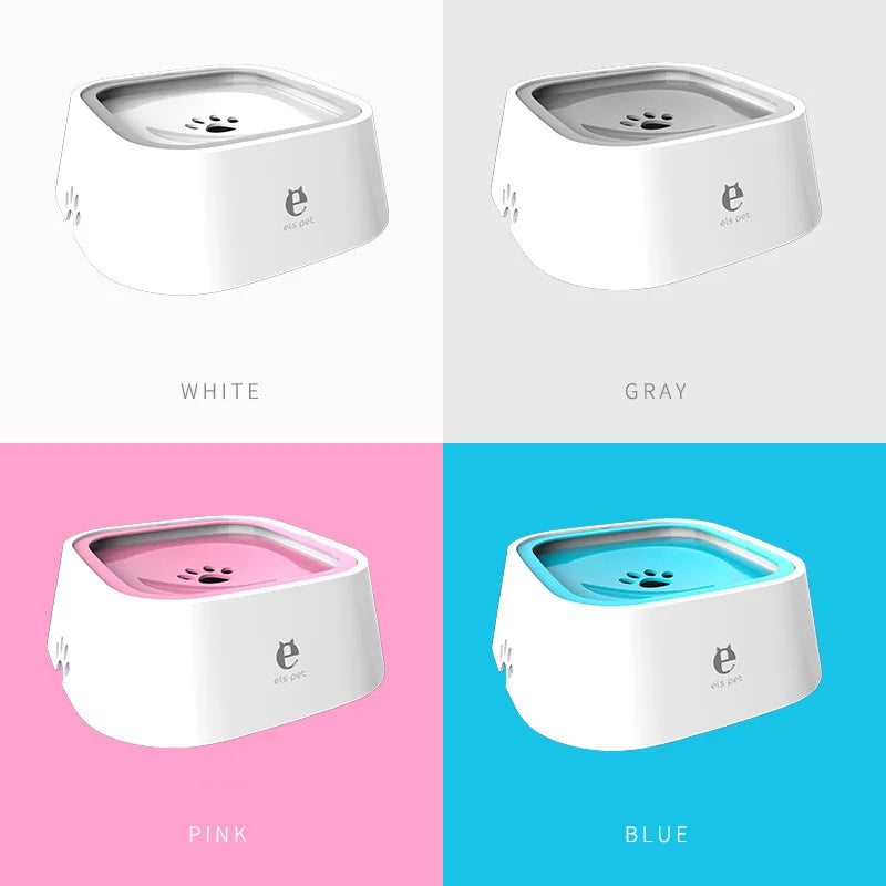 Pet Water Bowl Floating No Splash Dispenser Portable Travel Pet Bowl Summer 2025 Spill Proof Hydration