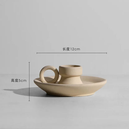 Ceramic Vase Embryo Sculptural Tabletop Vase Nordic Minimalist Home Decor Fall 2025 Ideal For Dry Flower Display