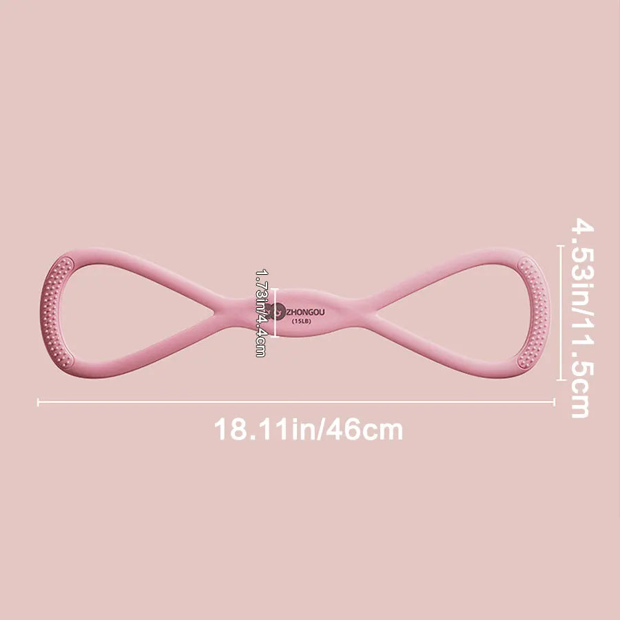 Resistance Bands - Yoga Stretch Fitness Band For Chest, Arm and Shoulder Exercises, Portable Home Workout 2026