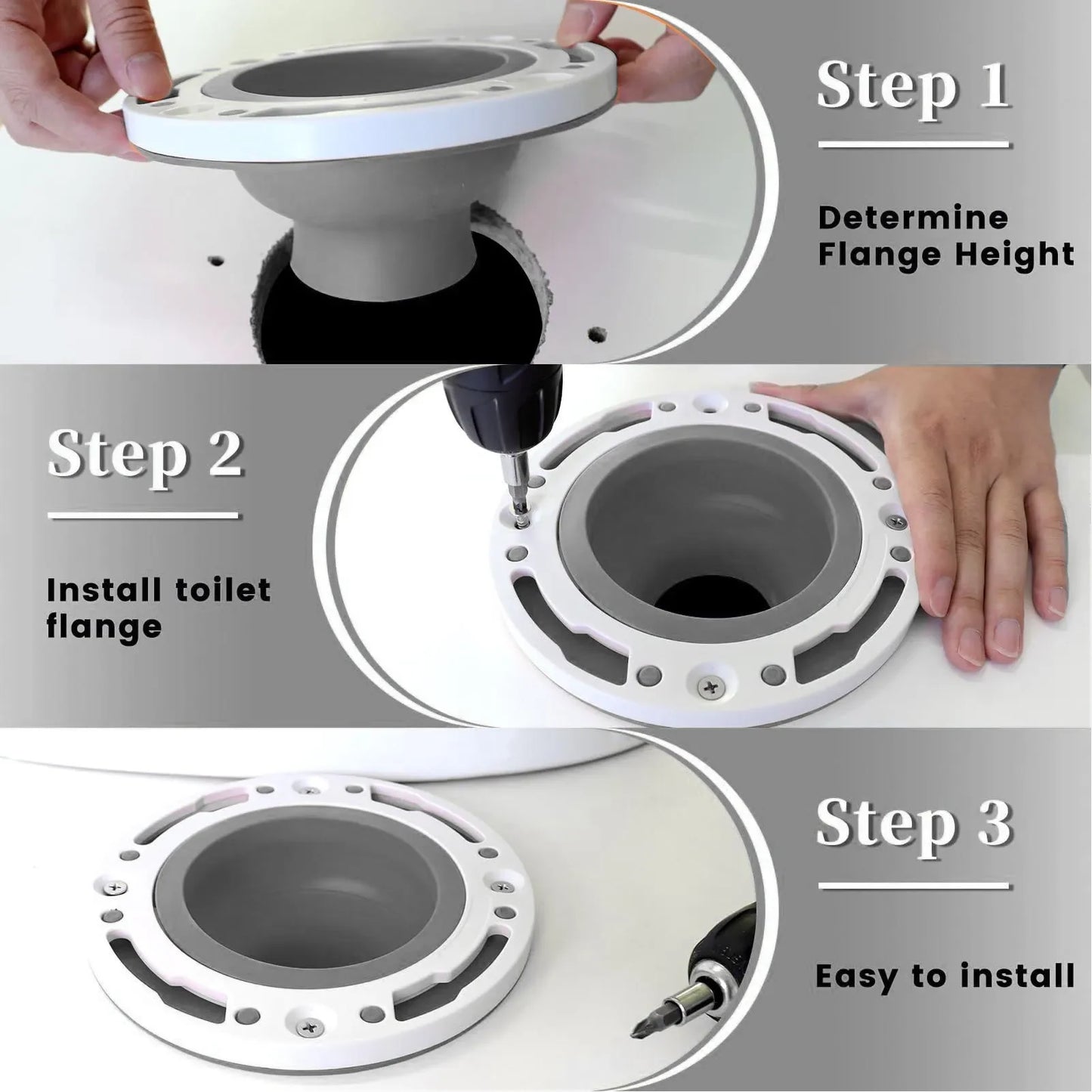 Toilet Flange Repair Kit Universal Fit - DIY Home Improvement 2026, Easy Leak Prevention