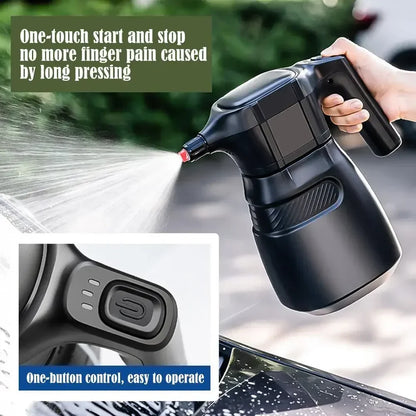 Foam Cannon Rechargeable Electric Car Wash Sprayer High Pressure Snow Cannon Detailing Summer 2025 Quick Foam Clean