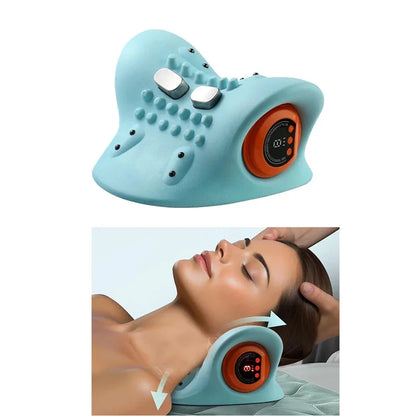 Electric Neck & Shoulder Massager – Battery-Powered Finger Pressure Relief for Muscle Tension 2026