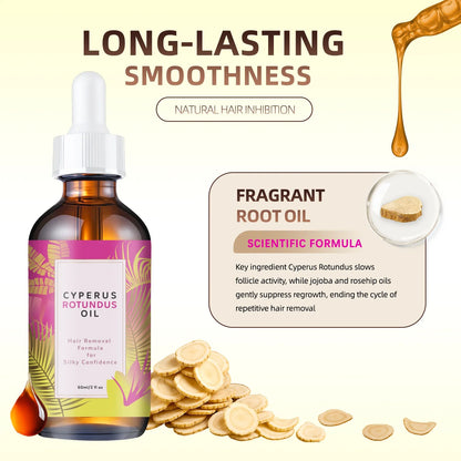 Hair Removal Oil 60ml Natural Jojoba Almond Oil For All Skin Types Long Lasting Smooth Skin TikTok Viral Fall 2026