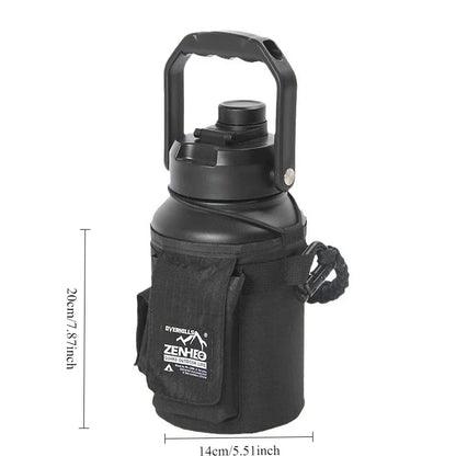 Water Bottle Holder Waterproof Nylon Cup Sleeve Crossbody Bag For Outdoor Travel Fall 2025 Gift Idea
