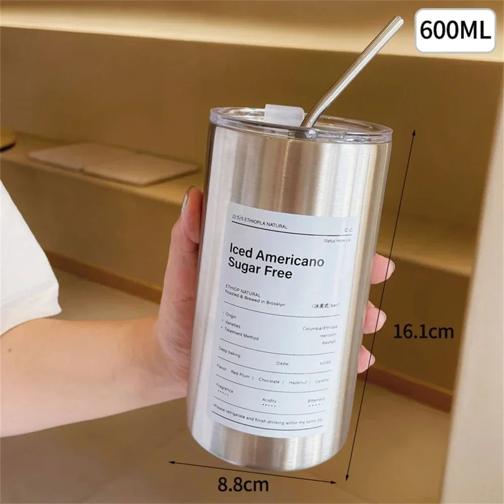 Insulated Water Bottle - Leak-Proof Drinkware Back to School 2026 Keeps Drinks Cold or Hot
