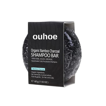 Bamboo Charcoal Shampoo Soap Bar 60g – Deep Scalp Cleanse Oil Control Hair Nourishing TikTok Viral 2026