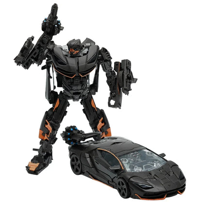 Transforming Robot Car Toy Alloy Edition Anime Action Figure, 13cm Unisex Kids Gift Fall 2025 Trend