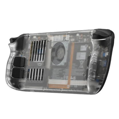 Steam Deck Clear Cooling Back Cover With Stand Bracket