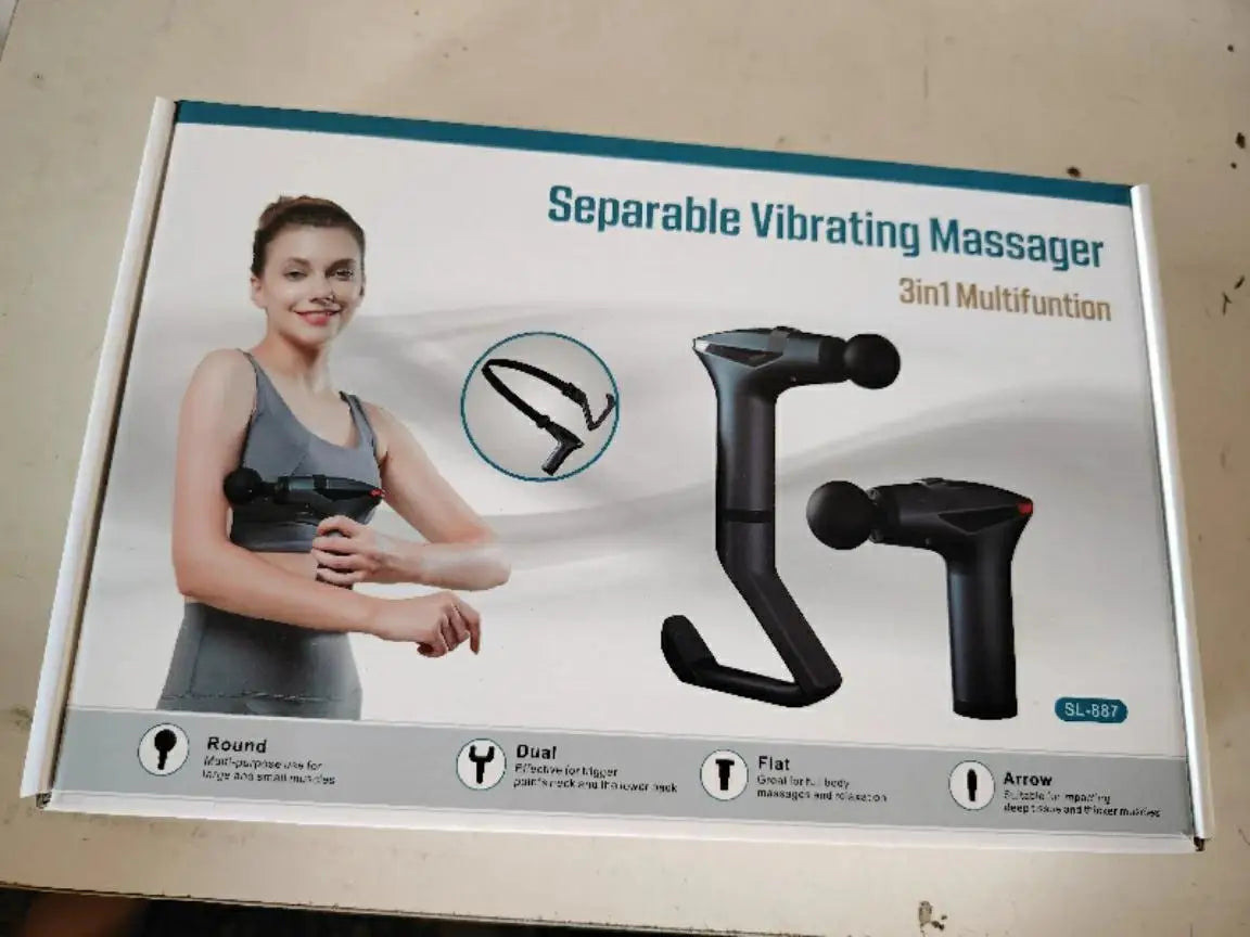 Massage Gun Long Handle Deep Tissue Percussion Therapy TikTok Viral Fall 2026 Muscle Recovery