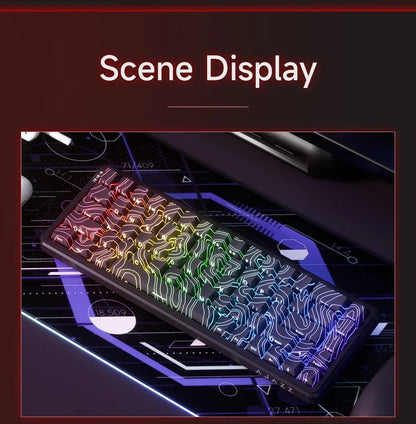 Mechanical Keyboard Sixty Mini Wireless ARGB Magnetic Hall