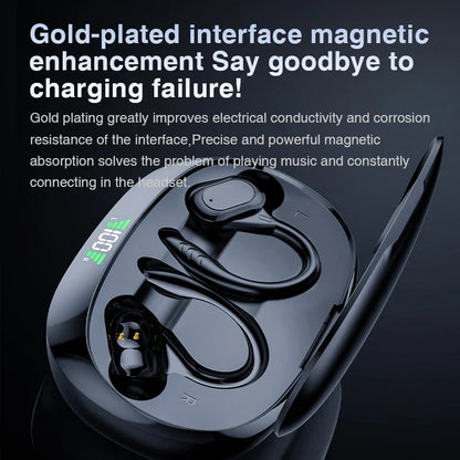 AI Translation Earphones Wireless Ear Hook Bluetooth