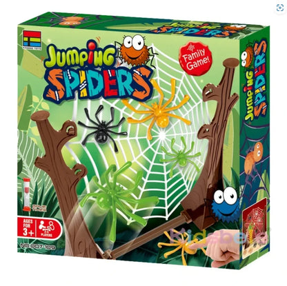 Jumping Spider Fun Board Game Set - Family Entertainment for Kids & Adults, Perfect Birthday Gift & Party Game