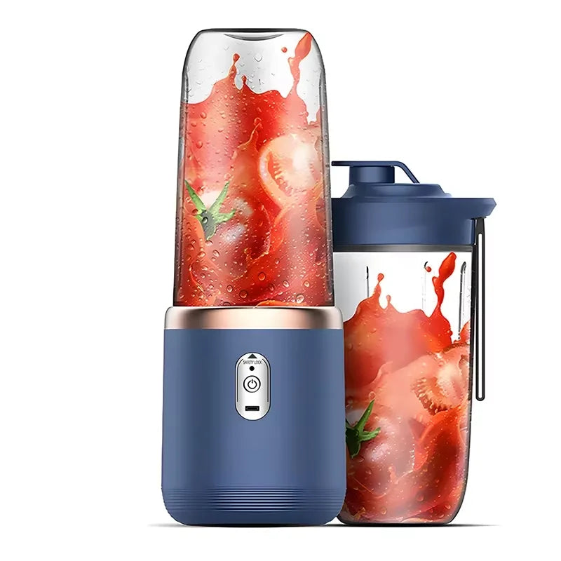 Portable Blender 6-Blade 400ml Personal Smoothie Maker Spring 2026 Trend Safety Lock And Auto Pulp Ejection