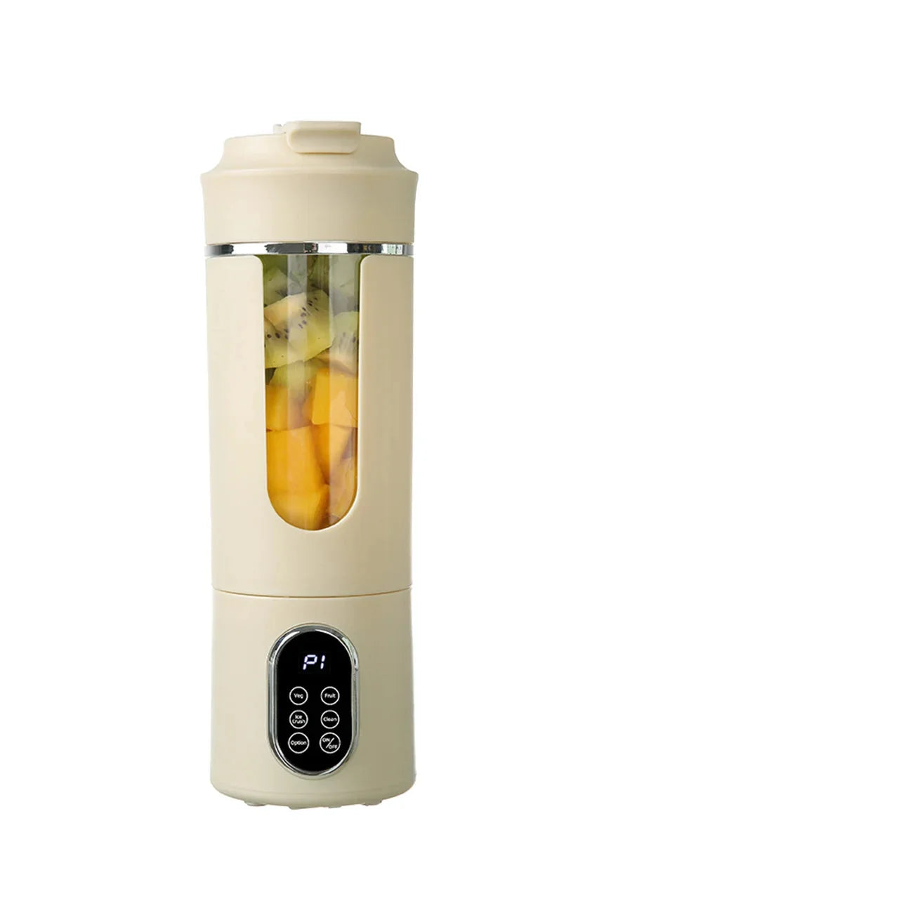 Portable Juicer USB Rechargeable 530ml Personal Blender 12 Blade Ice Crushing 4 Gears 7.4V Viral Trend 2026