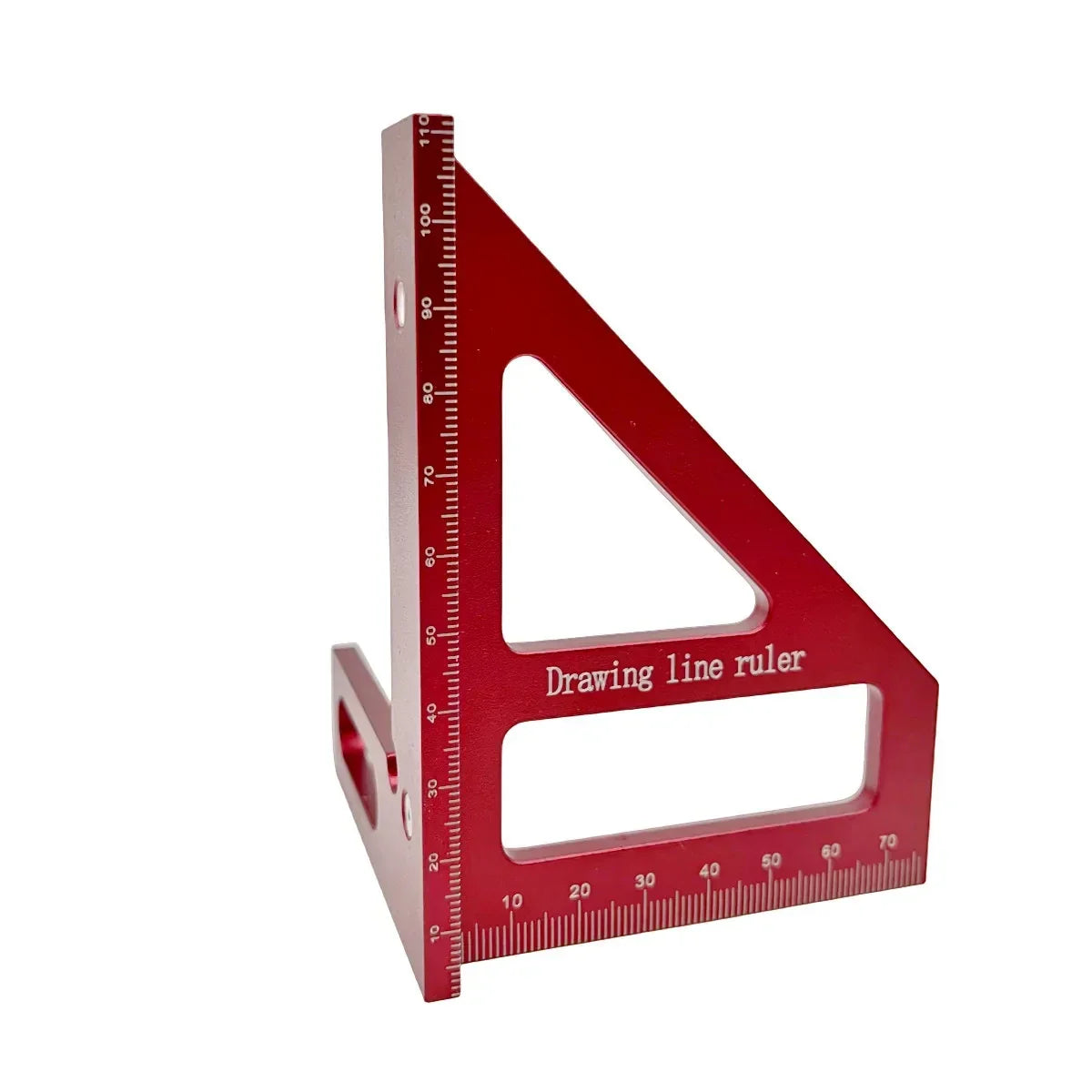 Woodworking Square Protractor Aluminum Alloy Miter Triangle Ruler High Precision Layout Tool TikTok Viral 2026