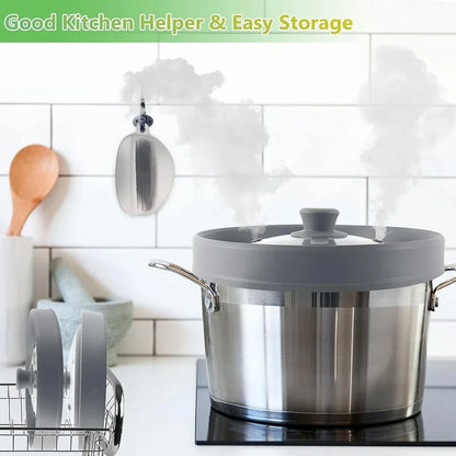 Microwave Splatter Cover 10.5 Inch Foldable Silicone Plate Cover Kitchen Essential Fall 2025 Steam Venting Easy Clean