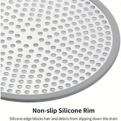 Hair Strainer Drain Cover Circular Shower Sink Hair Catcher, Easy Hair Cleanup For Bathroom And Kitchen Fall 2026