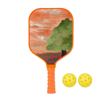 USAPA Approved Kid's Pickleball Paddle Set for Ages 8-12, Lightweight Design with Ergonomic Grip and Shock Absorption