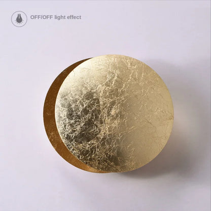 Wall Sconce Light Round Eclipse Modern Wall Lamp Iron Construction Ambient Bedside Decor Fall 2026