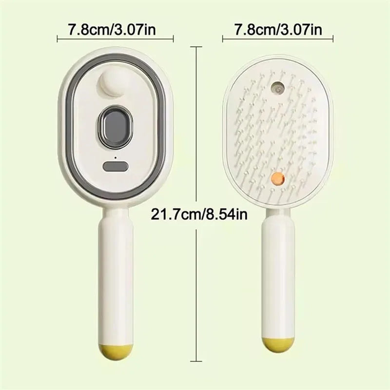 Scalp Massager 3 In 1 Self Cleaning Electric Spray Brush Rechargeable Viral Fall 2026 Gift