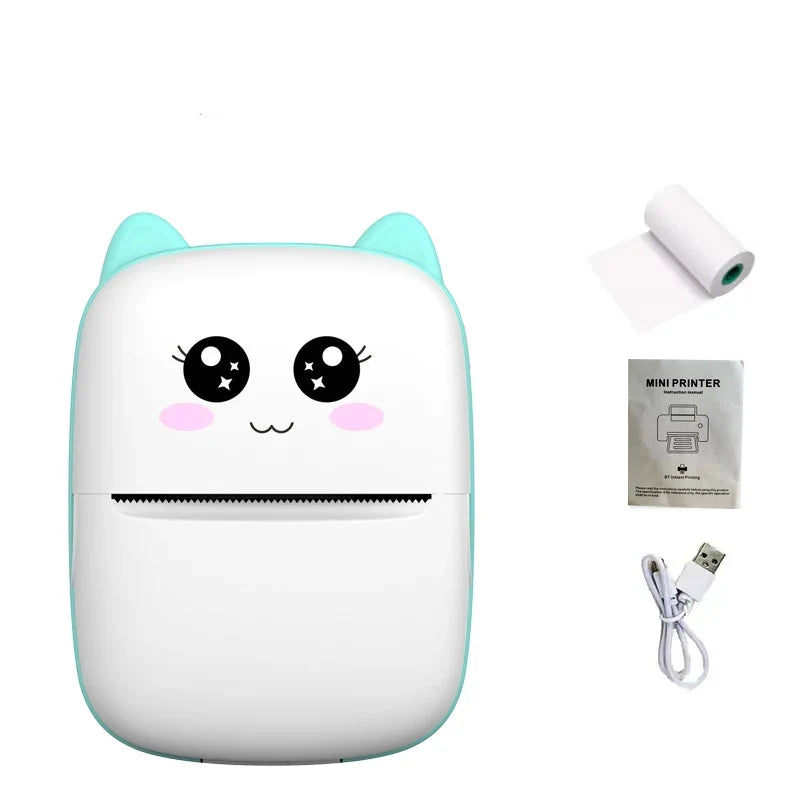 Mini Printer Thermal Ink-Free Portable Sticker Printer (Subscription option)
