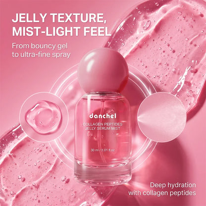 Collagen Peptides 2-in-1 Jelly Serum & Face Mist – Deep Hydration Moisturizing Skin Care Spray 2026