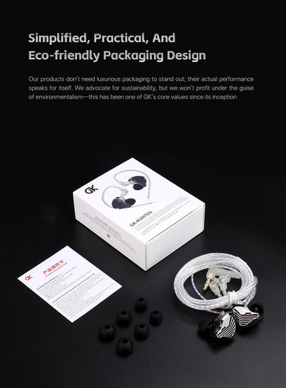 Earphones Dynamic Driver HiFi Earbuds With Detachable Cable For DJ Use Summer 2026 Trend