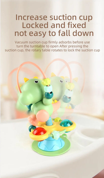 Baby Soothing Rattle Suction Cup Newborn Sensory Toys