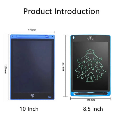 10 Inch LCD Writing Board Digital Magic Chalkboard Sketchpad - Portable Kids Gift