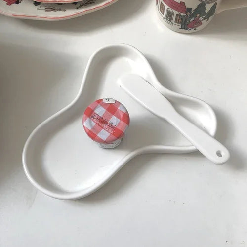 Ceramic Cloud Plate Minimalist Decorative Tray Fall 2025 Home Decor Multipurpose Jewelry And Snack Dish