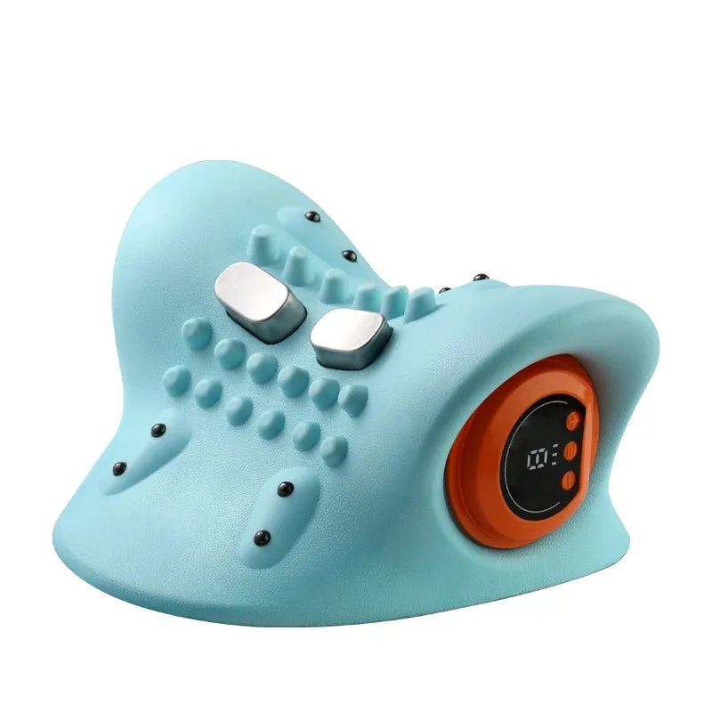 Electric Neck & Shoulder Massager – Battery-Powered Finger Pressure Relief for Muscle Tension 2026