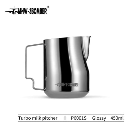Milk Frothing Pitcher Set 350ml 450ml Stainless Steel Barista Steaming Pitchers Fall 2025 Creamy Microfoam